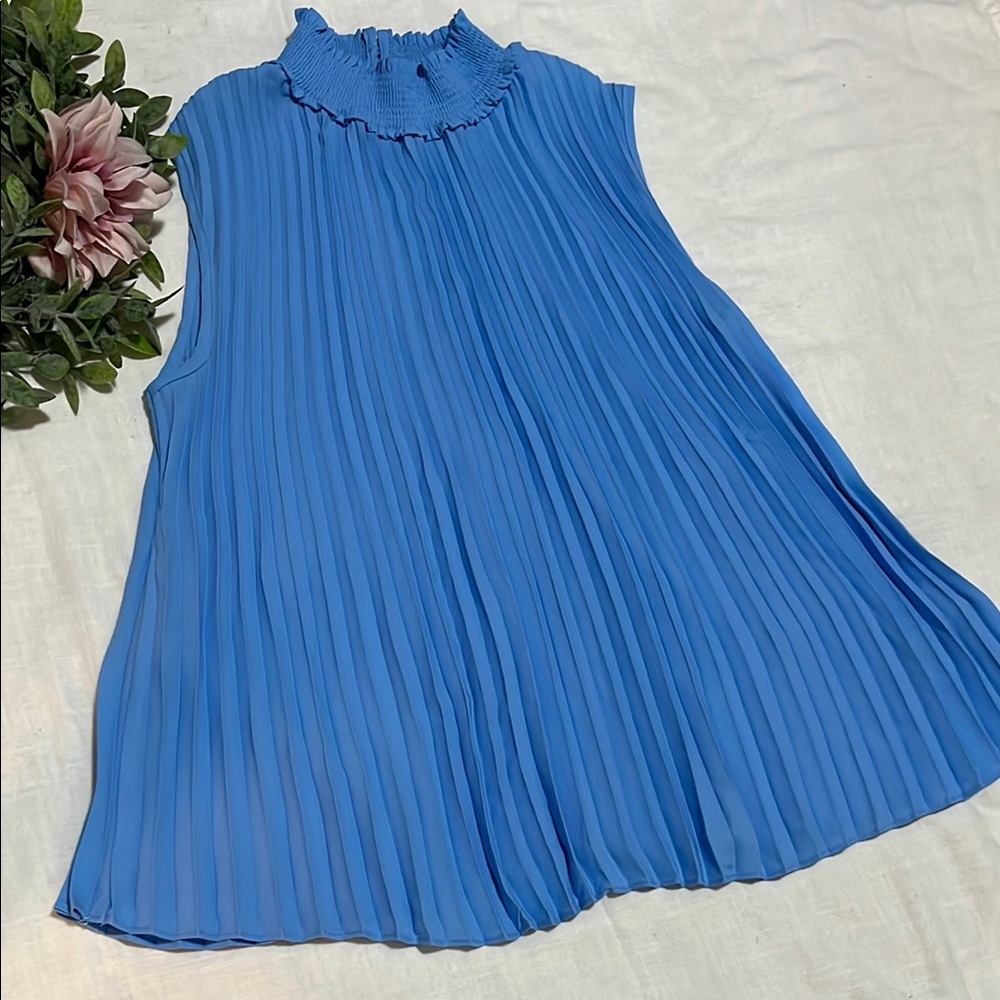 Nannette Lepore Mandarin Collar Blouse